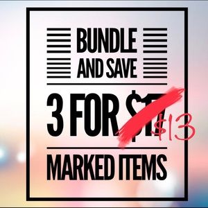 SPECIAL: Bundle and Save
